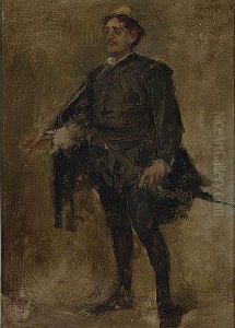 Caballero by Francisco Pradilla y Ortiz