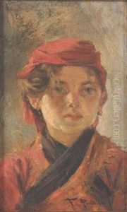 Giovanetta by Francisco Pradilla y Ortiz