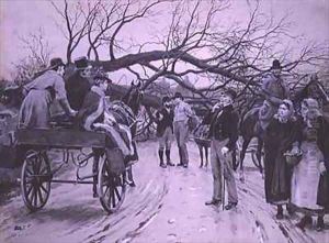 The Fallen Tree by Frank Dadd