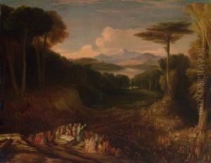 The Feeding Of The Multitude by Henry Cheever(s) Pratt