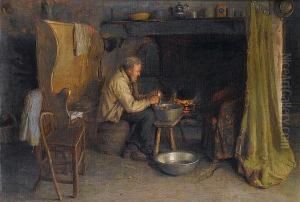Peeling The Spuds by Jonathan Pratt
