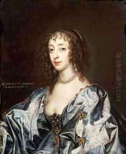 Queen Henrietta Maria 1609-69 3