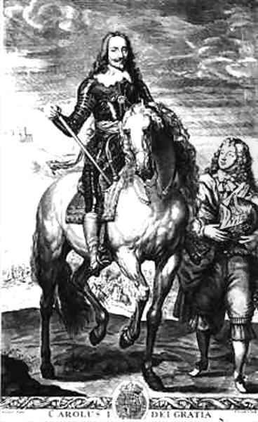 Equestrian portrait of Charles I 1600-49 - view 1