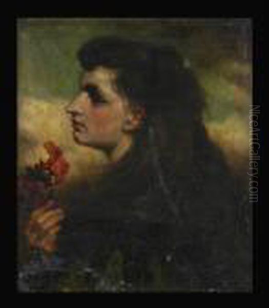 Pre-raphaelite-styleportrait Of A Woman - view 1