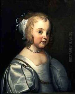 Portrait of a Young Girl by Sir Anthony Van Dyck