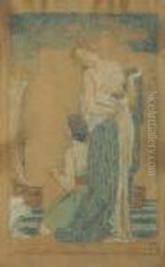 A Figural Study by Jan Preisler