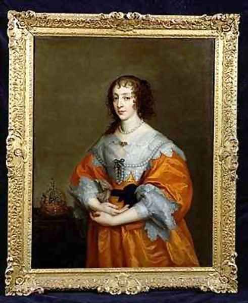 Portrait of Queen Henrietta Maria 1609-69 2 - view 1