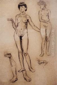 Study Of A Young Female Nude