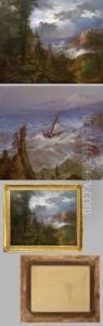 Romantische Kustenlandschaft