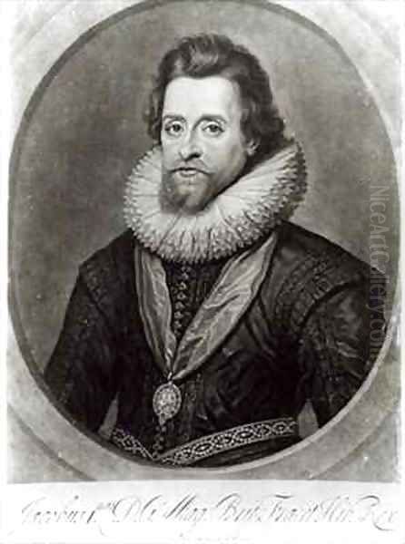 Portrait of James I 1566-1625 - view 1