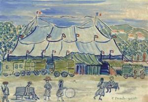 Circus Scene - view 1