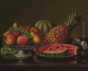 Still Life With Fruit by Levi Wells Prentice