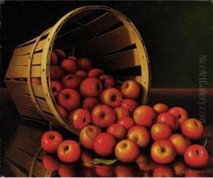 A Basket Of Apples by Levi Wells Prentice