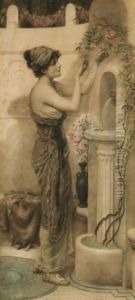 Donna Alla Fontana by Norman Prescott-Davies