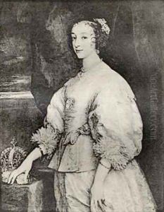 Henrietta Maria by Sir Anthony Van Dyck