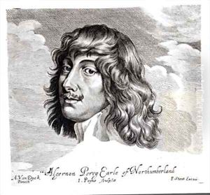 Portrait of Algernon Percy Tenth Earl of Northumberland 1602-1668 by Sir Anthony Van Dyck
