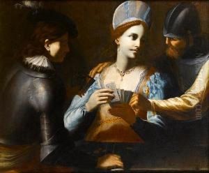 The Card Players by Gregorio Preti