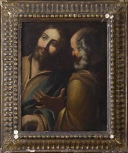 Cena In Emmaus by Gregorio Preti
