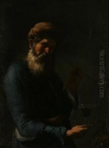 Fumatore Di Pipa by Gregorio Preti