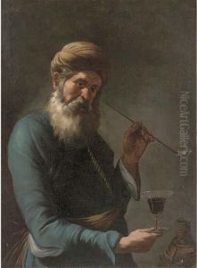 A Bearded Man by Gregorio Preti