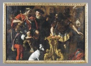 Gaio Muzio Scevola Dinanzi A Porsenna by Mattia Preti