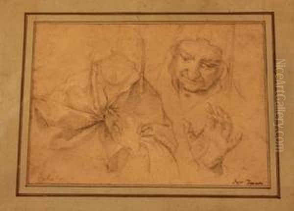 Studies Of An Old Woman - view 1