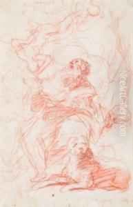 Due Studi Di San Girolamo (recto E Verso)