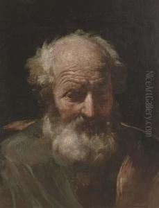 A Male Saint by Mattia Preti