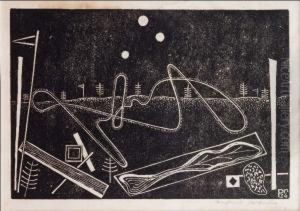 Paysage La Nuit by August Preusse
