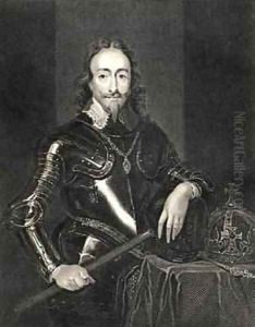 Portrait of King Charles I 1600-49 by Sir Anthony Van Dyck