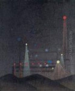 Entfernter Bahnhof by August Preusse