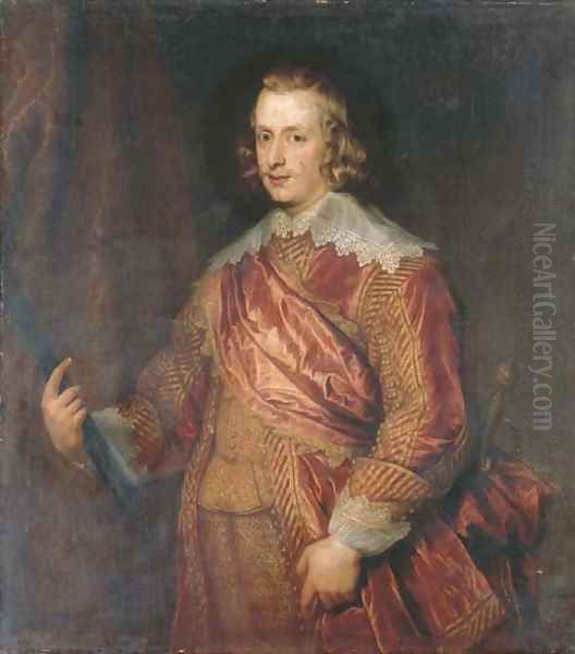 Portrait of the Cardinal-Infante Ferdinand of Spain (1609-1641), three-quarter-length, in a gold-embroidered doublet - view 1