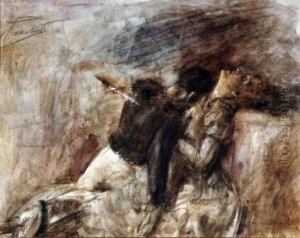 Paolo E Francesca by Gaetano Previati