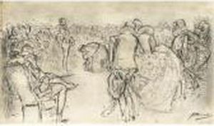 L'inchino by Gaetano Previati