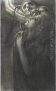 Scena Religiosa, Ai Piedi Della Croce by Gaetano Previati