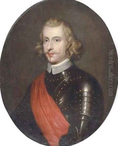 Portrait of Cardinal Infante Ferdinand of Austria (1609-1641), Governor of the Spanish Netherlands, half-length, wearing an armour and with sash by Sir Anthony Van Dyck