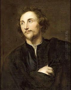 Portrait of the sculptor Georg Petel (1601-2-c. 1634), half-length by Sir Anthony Van Dyck