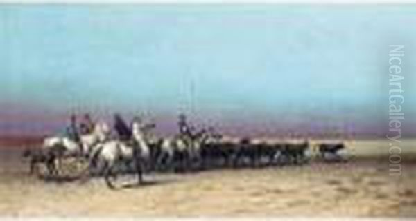 Herding The Cattle - view 1