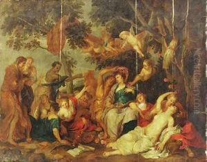 Amaryllis and Mirtillo by Sir Anthony Van Dyck