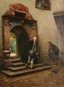 An Encounter With An Itinerant Violinist by Alois Heinrich Priechenfried