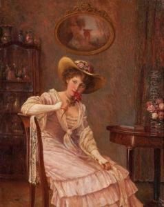 Austrian, - The Scentof A Rose by Alois Heinrich Priechenfried
