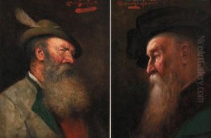 Le Forestier, Le Savant by Alois Heinrich Priechenfried