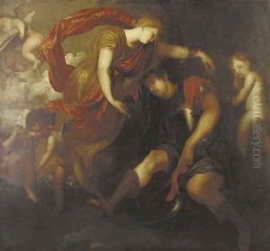 Rinaldo and Armida 2 by Sir Anthony Van Dyck