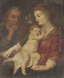 The Holy Family by Sir Anthony Van Dyck