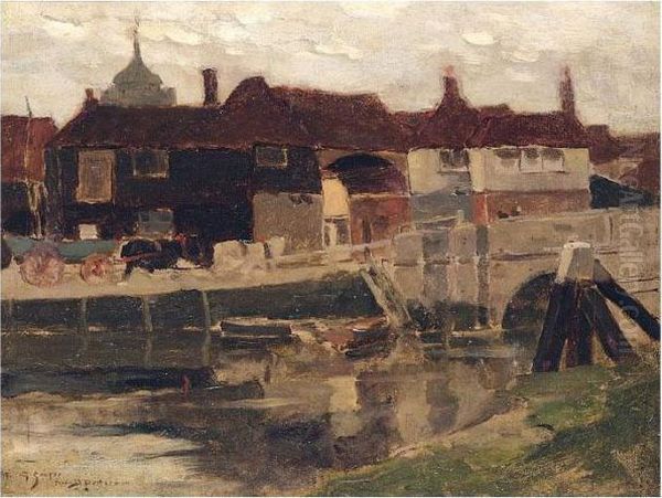 By The Stour - The Barbican Bridge - view 1