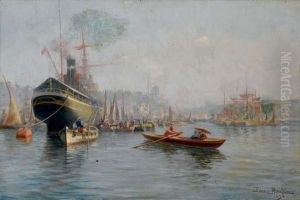 Bateaux Sur La Corne D'or, La Pointe De Seraglia