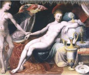 Venus And Cupid by Francesco Primaticcio