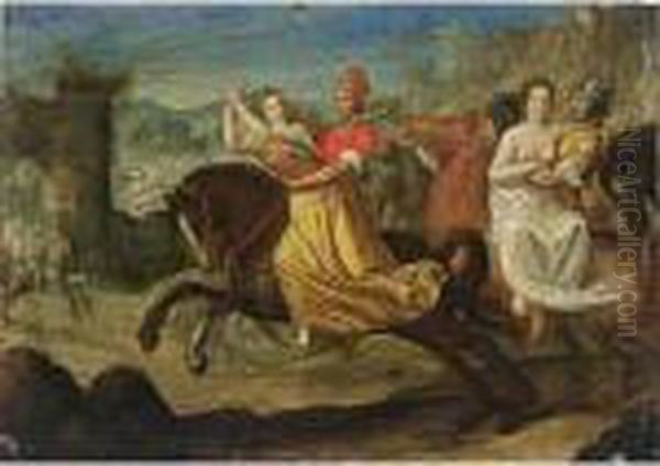 The Rape Of The Sabine Women - view 1