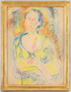 Portrait De Femme by Andre Julien Prina