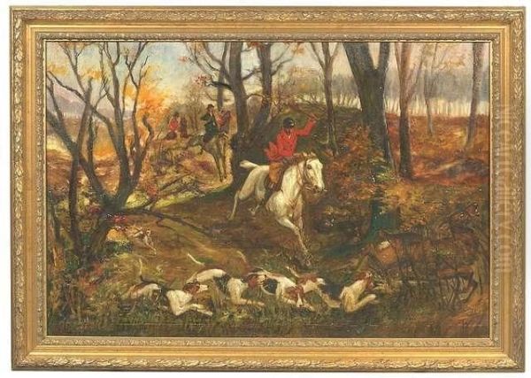 Coursing In An Autumnal Forest - view 1
